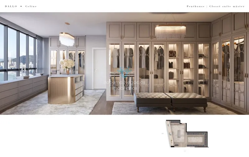 apartamento de alto luxo e, com um cenário de beleza única, 04 Suítes.: 5ª foto da galeria de imagens do imóvel