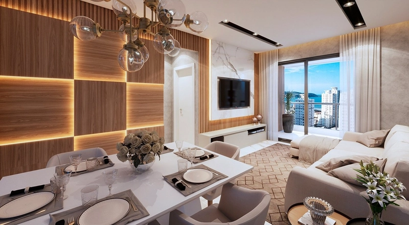 APARTAMENTO – MORRETES / ITAPEMA-SC: 3ª foto da galeria de imagens do imóvel