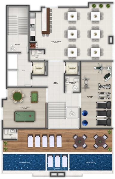 APARTAMENTO – MORRETES / ITAPEMA-SC: 13ª foto da galeria de imagens do imóvel