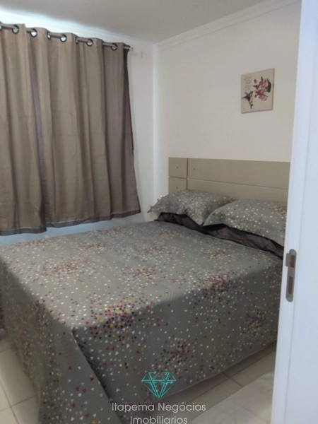 Apartamento mobiliado, 2 dormitórios, 1 vaga, sacada com churrasqueira: 8ª foto da galeria de imagens do imóvel