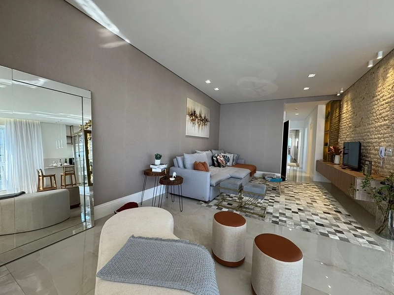 4 suítes 3 vagas - Mobiliado e decorado com vista mar.: 8ª foto da galeria de imagens do imóvel