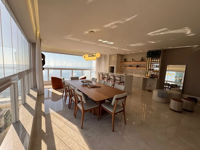 4 suítes 3 vagas - Mobiliado e decorado com vista mar.: 7ª foto da galeria de imagens do imóvel