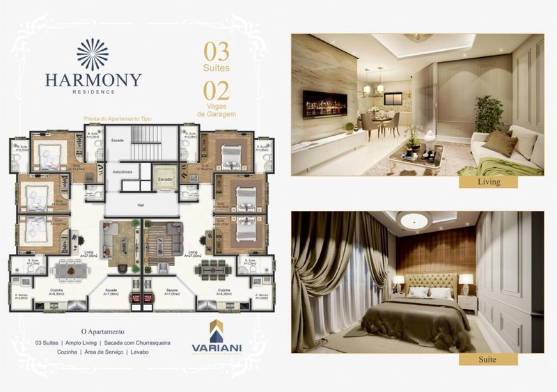 Apartamento 3 suítes 2 vagas: 11ª foto da galeria de imagens do imóvel