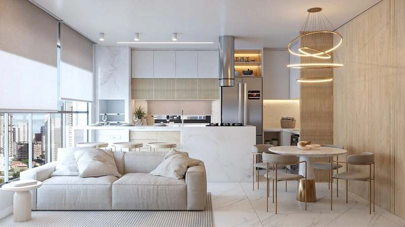 Apartamento na planta no bairro Pereque Porto Belo com prazo de entrega para Dezembro/2027.: 9ª foto da galeria de imagens do imóvel