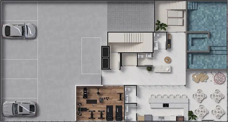 Apartamento na planta no bairro Pereque Porto Belo com prazo de entrega para Dezembro/2027.: 20ª foto da galeria de imagens do imóvel