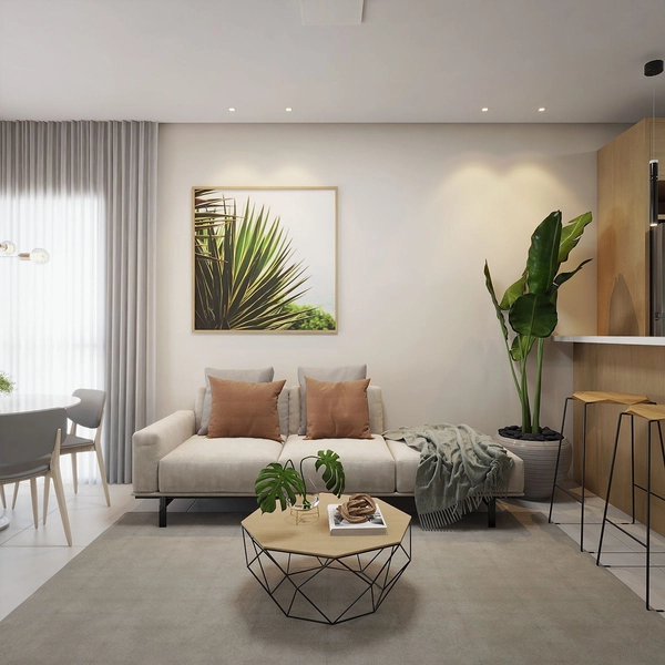 Seu Novo Lar com 2 Suítes no Casa Branca – Entrega em Junho de 2027: 3ª foto da galeria de imagens do imóvel