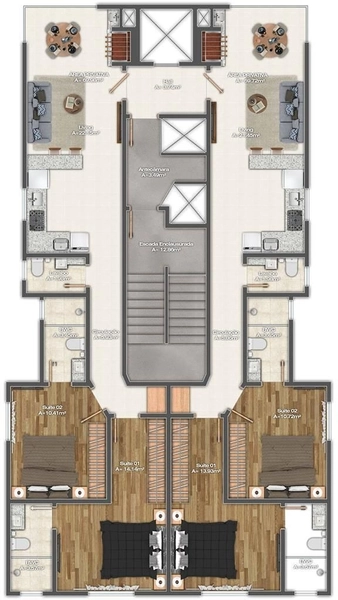 Seu Novo Lar com 2 Suítes no Casa Branca – Entrega em Junho de 2027: 22ª foto da galeria de imagens do imóvel