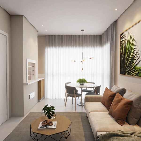 Seu Novo Lar com 2 Suítes no Casa Branca – Entrega em Junho de 2027: 1ª foto da galeria de imagens do imóvel