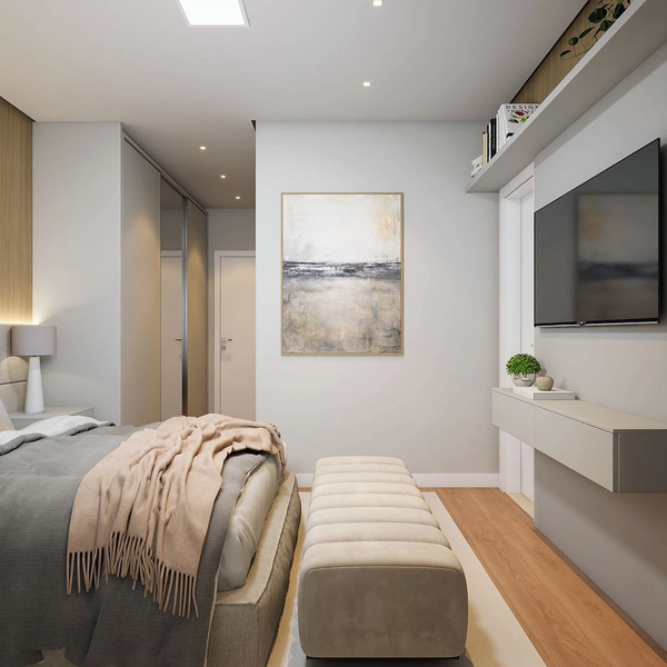 Seu Novo Lar com 2 Suítes no Casa Branca – Entrega em Junho de 2027: 4ª foto da galeria de imagens do imóvel