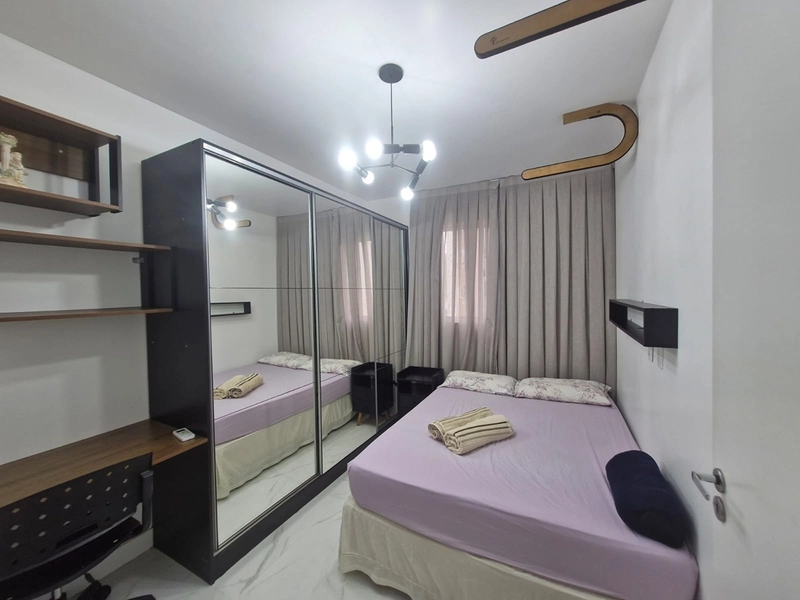 Apartamento Mobiliado para Locação com 2 Dormitórios e Sacada com Churrasqueira Próximo ao Koch Casa Branca: 9ª foto da galeria de imagens do imóvel