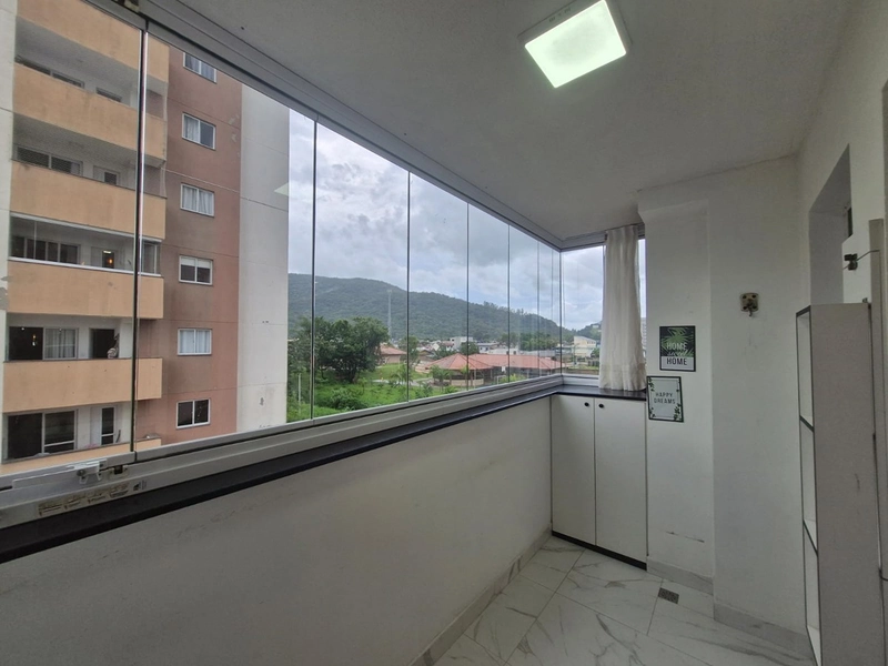 Apartamento Mobiliado para Locação com 2 Dormitórios e Sacada com Churrasqueira Próximo ao Koch Casa Branca: 1ª foto da galeria de imagens do imóvel