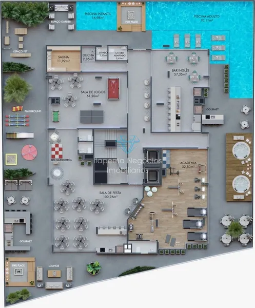 Apartamento com 2 Suítes 01 Vaga - Morretes: 16ª foto da galeria de imagens do imóvel