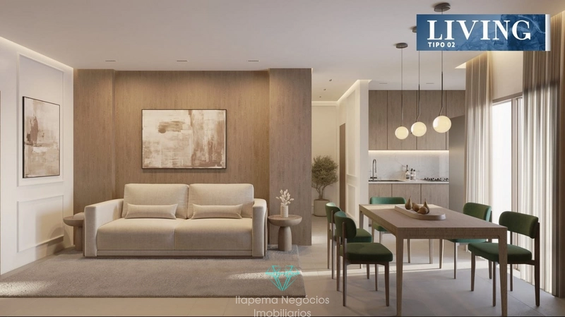 Apartamento à Venda – 2 Dormitórios (1 Suíte) com Vaga de Garagem: 2ª foto da galeria de imagens do imóvel