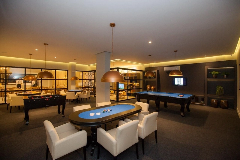 Maravilhoso apartamento finamente mobiliado e decorado na quadra do mar .: 38ª foto da galeria de imagens do imóvel