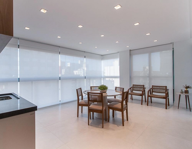 Maravilhoso apartamento finamente mobiliado e decorado na quadra do mar .: 12ª foto da galeria de imagens do imóvel