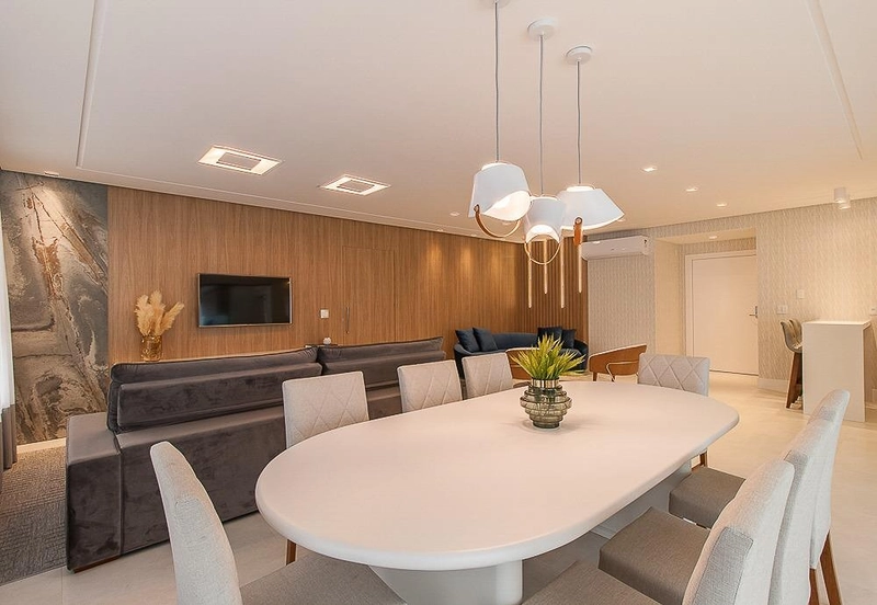 Maravilhoso apartamento finamente mobiliado e decorado na quadra do mar .: 6ª foto da galeria de imagens do imóvel