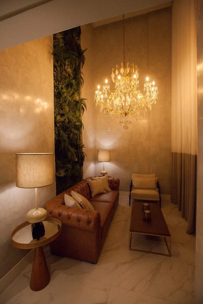 Maravilhoso apartamento finamente mobiliado e decorado na quadra do mar .: 26ª foto da galeria de imagens do imóvel