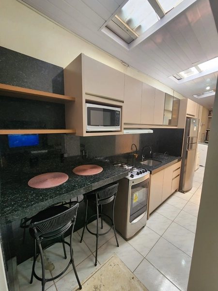 Apartamento Mobiliado para Locação a 100m do Mar e 70m do Shopping Russi & Russi | 3 Dormitórios | 100m²: 12ª foto da galeria de imagens do imóvel