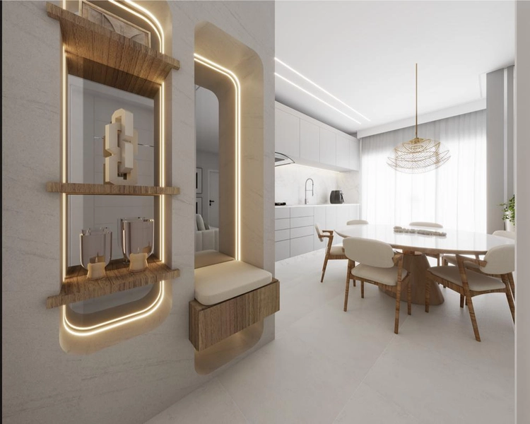 Apartamento 1 Suíte 1 Vaga - Morretes: 2ª foto da galeria de imagens do imóvel