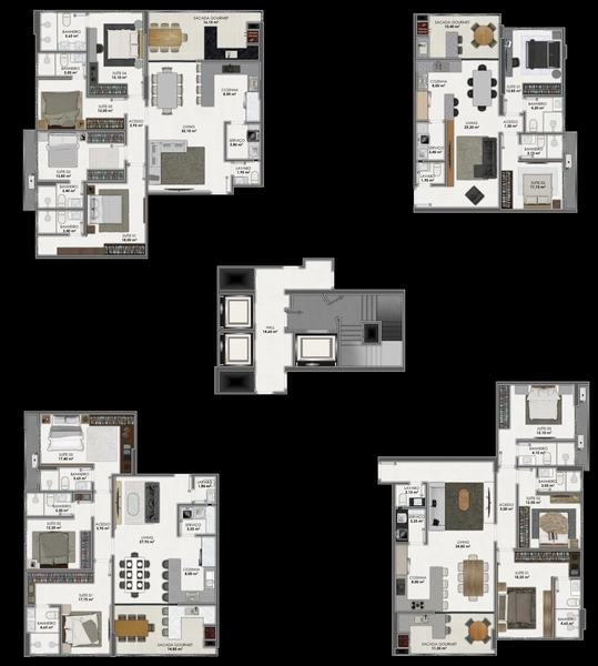 Apartamento à venda em Meia Praia: 4ª foto da galeria de imagens do imóvel