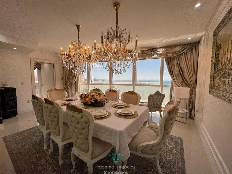 Apartamento com vista mar, 4 suítes 3 vagas. Itapema: 3ª foto da galeria de imagens do imóvel