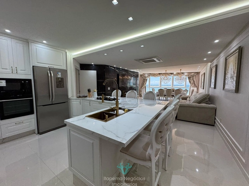 Apartamento com vista mar, 4 suítes 3 vagas. Itapema: 7ª foto da galeria de imagens do imóvel