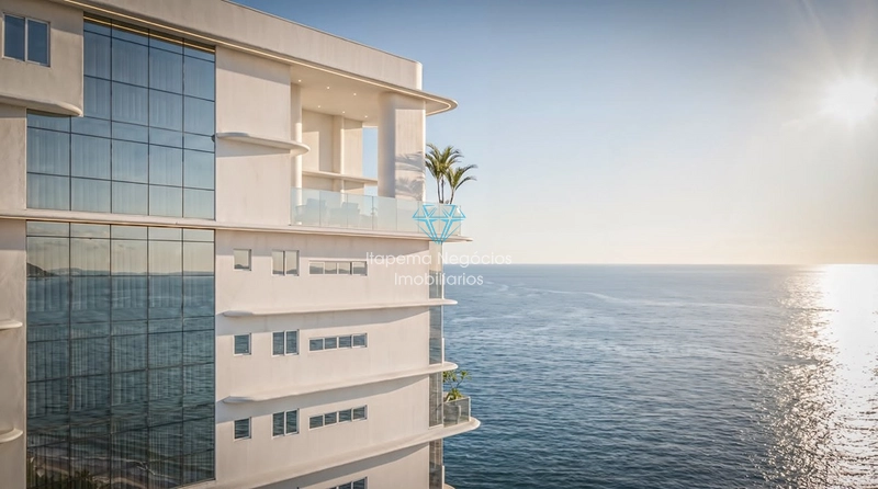 VENDA – APARTAMENTO FRENTE MAR EM BALNEÁRIO PEREQUÊ | PORTO BELO/SC: 3ª foto da galeria de imagens do imóvel