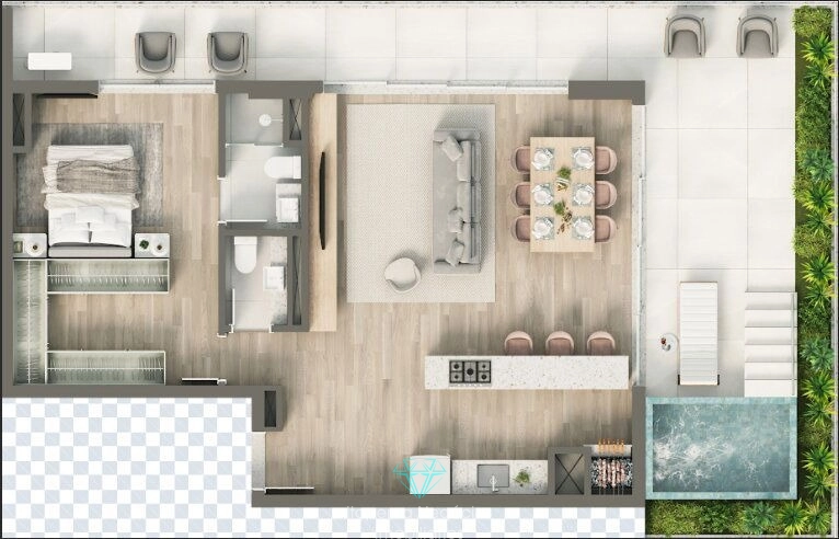 Apartamento, 2 banheiros, em Porto Belo: 51ª foto da galeria de imagens do imóvel