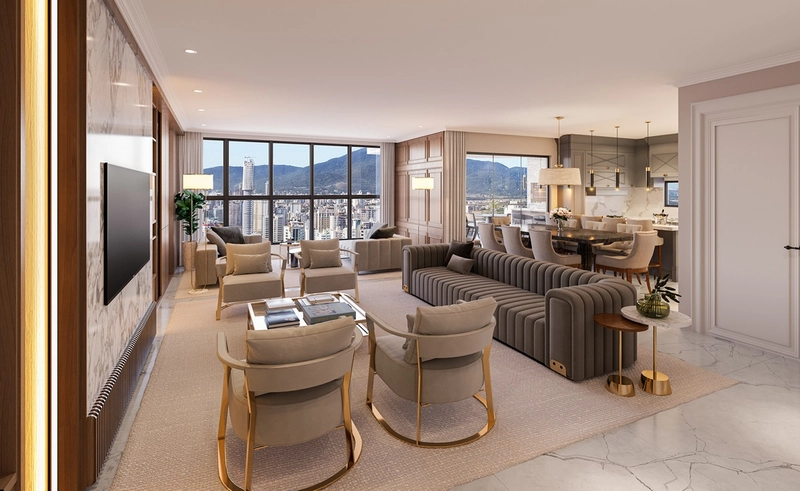 Apartamento à Venda – Meia Praia | Alto Padrão: 3ª foto da galeria de imagens do imóvel