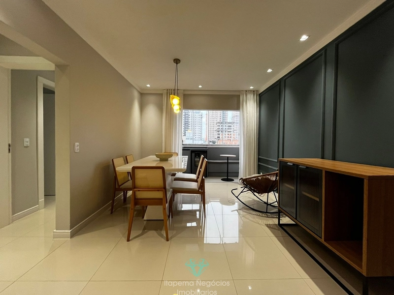 Apartamento mobiliado e equipado, 3 quartos, 1 suíte, a 400m do mar.: 2ª foto da galeria de imagens do imóvel