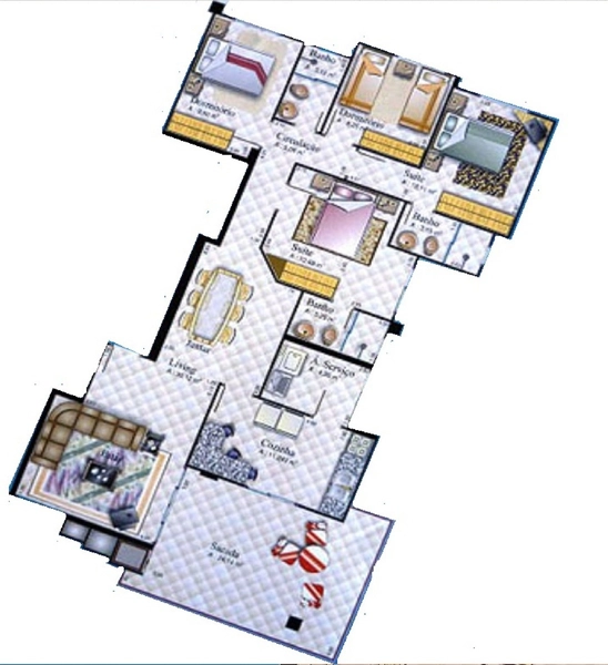 Apartamento para Locação – Meia Praia, Itapema: 16ª foto da galeria de imagens do imóvel