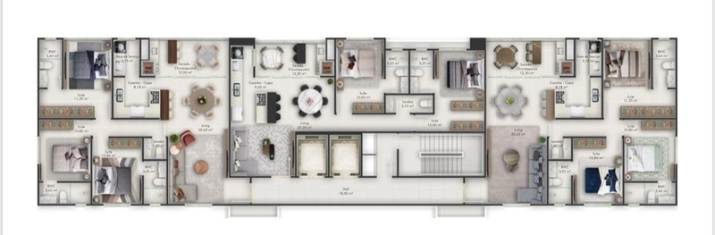 VENDA DE APARTAMENTO NA PLANTA – PORTO BELO/SC: 10ª foto da galeria de imagens do imóvel