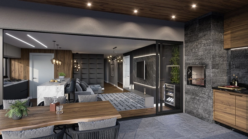 Apartamento em Balneário Perequê 3 dormitórios, 3 suítes, sacada com churrasqueira fino acabamento!: 14ª foto da galeria de imagens do imóvel