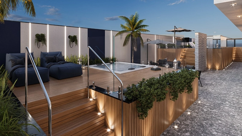 Apartamento em Balneário Perequê 3 dormitórios, 3 suítes, sacada com churrasqueira fino acabamento!: 6ª foto da galeria de imagens do imóvel