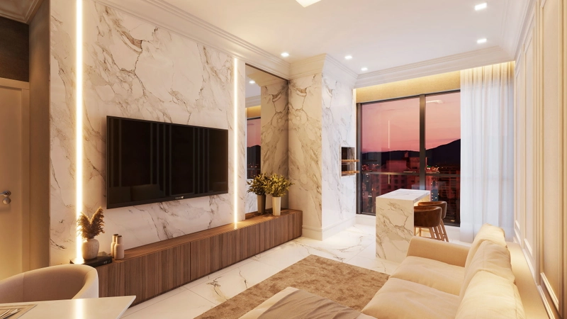 Apartamento 1 Suíte 1 Vaga: 22ª foto da galeria de imagens do imóvel