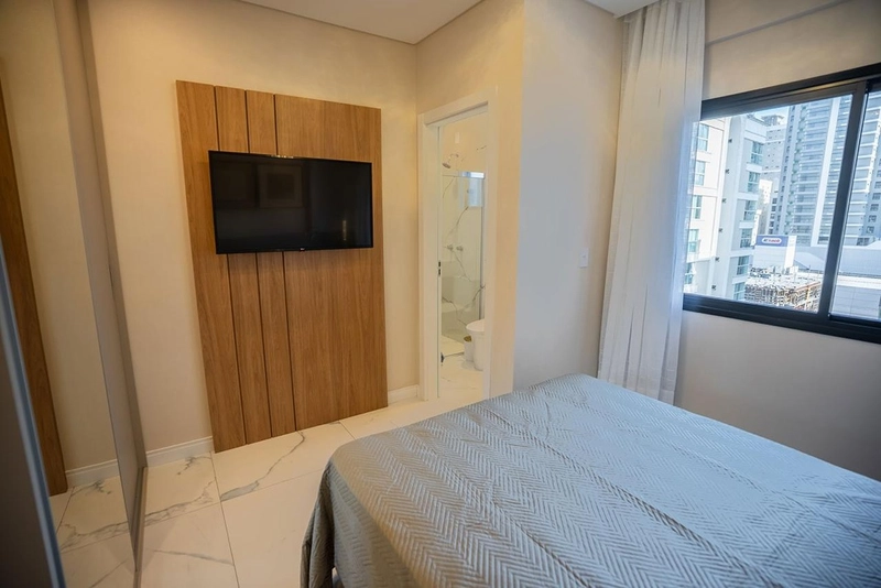 Apartamento pronto para morar, finamente mobiliado na Meia Praia: 12ª foto da galeria de imagens do imóvel