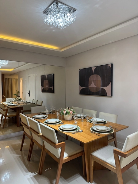 APARTAMENTO MOBILIADO EM MEIA PRAIA – CONFORTO E SOFISTICAÇÃO: 3ª foto da galeria de imagens do imóvel