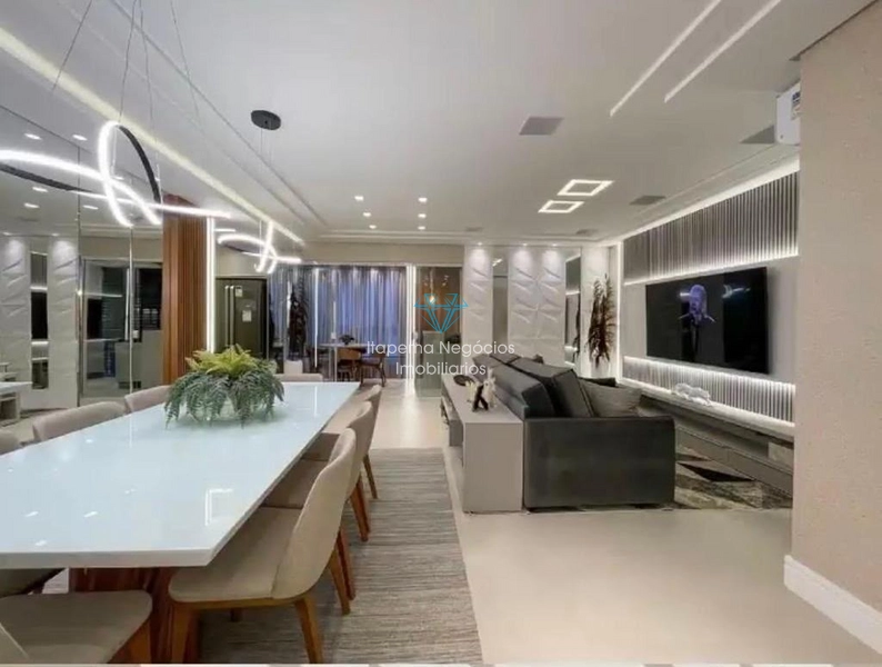 Apartamento com 4 suítes, Mobiliado e Diferenciado com 251m²- Meia Praia - Itapema/SC: 7ª foto da galeria de imagens do imóvel