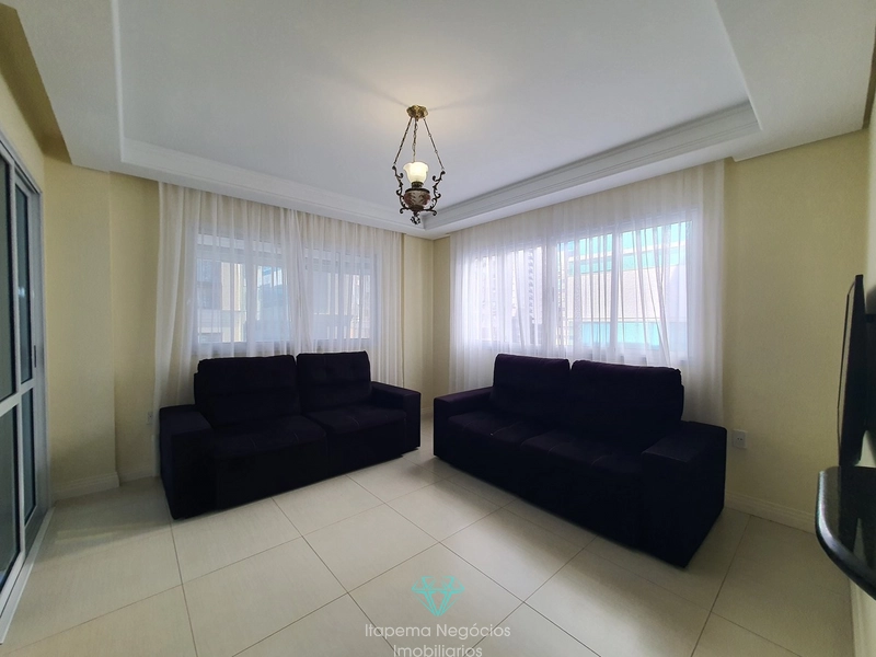 Apartamento mobiliado e equipado, frente ao mar, com 141m² e 2 vagas: 8ª foto da galeria de imagens do imóvel