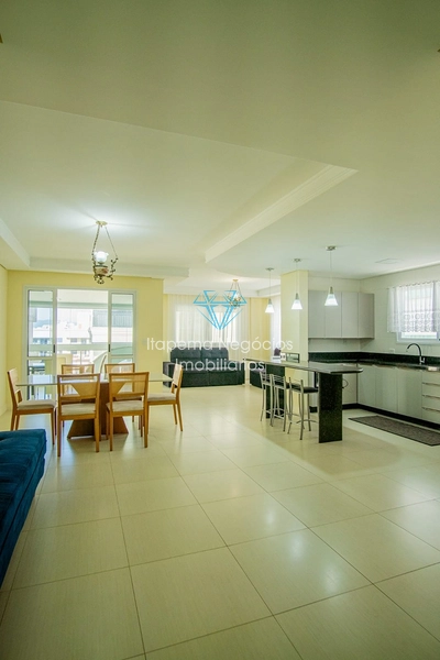 Apartamento mobiliado e equipado, frente ao mar, com 141m² e 2 vagas: 20ª foto da galeria de imagens do imóvel