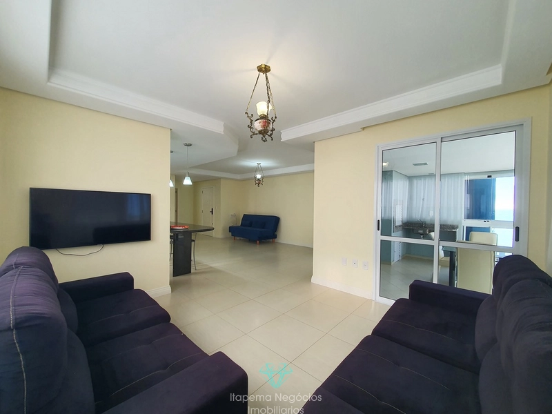 Apartamento mobiliado e equipado, frente ao mar, com 141m² e 2 vagas: 9ª foto da galeria de imagens do imóvel