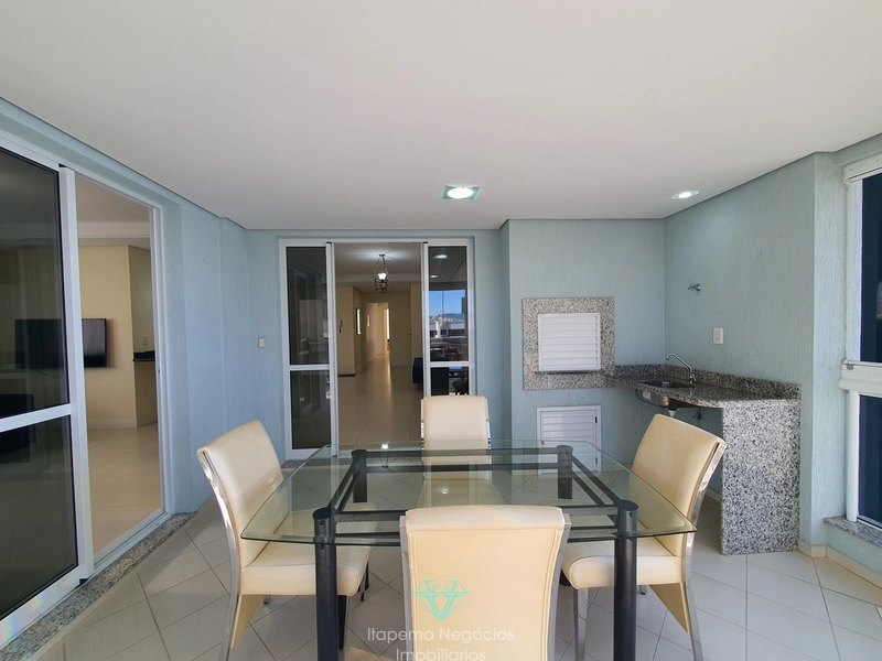 Apartamento mobiliado e equipado, frente ao mar, com 141m² e 2 vagas: 16ª foto da galeria de imagens do imóvel