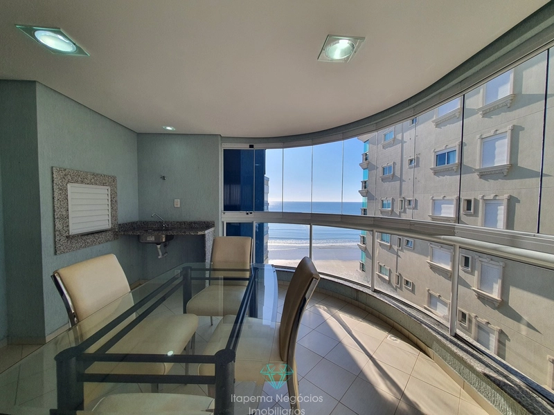 Apartamento mobiliado e equipado, frente ao mar, com 141m² e 2 vagas: 38ª foto da galeria de imagens do imóvel