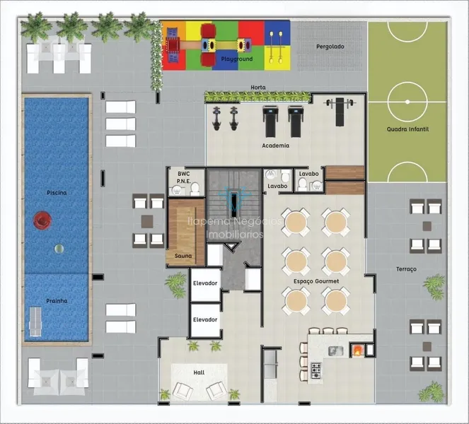 Apartamento com 3 Suítes 2 Vagas - Meia Praia: 2ª foto da galeria de imagens do imóvel