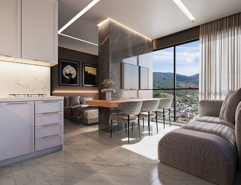 APARTAMENTO À VENDA | VILA NOVA | PORTO BELO | 3 SUÍTES | 111,54 m² | 2 VAGAS: 6ª foto da galeria de imagens do imóvel