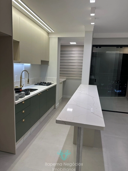 Apartamento semi-mobiliado, 2 dormitórios, sendo 1 suíte, 1 vaga.: 4ª foto da galeria de imagens do imóvel