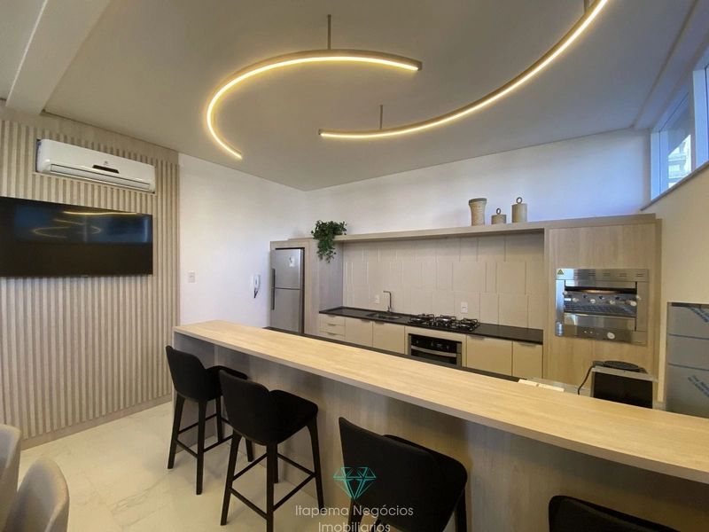 Apartamento com 3 suites 2 vagas de garagem , Meia Praia/Itapema: 14ª foto da galeria de imagens do imóvel