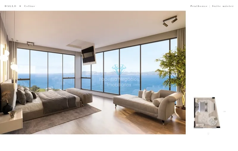 apartamento de alto luxo e, com um cenário de beleza única, 04 Suítes.: 7ª foto da galeria de imagens do imóvel