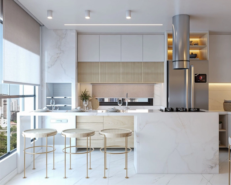 Apartamento na planta no bairro Pereque Porto Belo com prazo de entrega para Dezembro/2027.: 5ª foto da galeria de imagens do imóvel