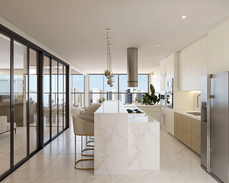 Apartamento na planta no bairro Pereque Porto Belo com prazo de entrega para Dezembro/2027.: 7ª foto da galeria de imagens do imóvel